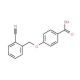4-[(2-cyanobenzyl)oxy]benzoic acid - chemical structure image