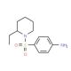 4-[(2-Ethylpiperidin-1-yl)sulfonyl]aniline - chemical structure image