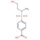 4-{[(2-hydroxyethyl)(methyl)amino]sulfonyl}benzoic acid - chemical structure image