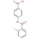 4-[(2-iodobenzene)amido]benzoic acid - chemical structure image
