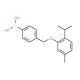 4-[(2-Isopropyl-5-methylphenoxy)methyl]phenylboronic acid (CAS 1072951-58-6) - chemical structure image