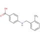 4-[(2-methylbenzyl)amino]benzoic acid - chemical structure image