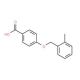 4-[(2-Methylbenzyl)oxy]benzoic acid - chemical structure image