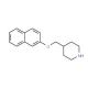 4-[(2-Naphthyloxy)methyl]piperidine - chemical structure image