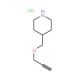 4-[(2-Propynyloxy)methyl]piperidine hydrochloride - chemical structure image