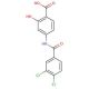 4-[(3,4-dichlorobenzoyl)amino]-2-hydroxybenzoic acid - chemical structure image