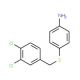4-[(3,4-Dichlorobenzyl)sulfanyl]aniline - chemical structure image