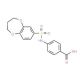 4-[(3,4-dihydro-2H-1,5-benzodioxepin-7-ylsulfonyl)amino]benzoic acid - chemical structure image
