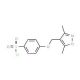 4-[(3,5-Dimethylisoxazol-4-yl)methoxy]-benzenesulfonyl chloride - chemical structure image