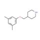 4-[(3,5-Dimethylphenoxy)methyl]piperidine - chemical structure image