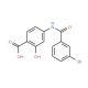 4-[(3-bromobenzoyl)amino]-2-hydroxybenzoic acid - chemical structure image