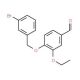 4-[(3-Bromobenzyl)oxy]-3-ethoxybenzaldehyde - chemical structure image