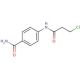 4-[(3-chloropropanoyl)amino]benzamide (CAS 573994-42-0) - chemical structure image