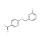 4-[(3-fluorobenzyl)oxy]benzoyl chloride - chemical structure image