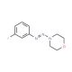 4-[(3-Fluorophenyl)azo]-morpholine (CAS 883542-75-4) - chemical structure image