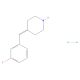 4-[(3-fluorophenyl)methylidene]piperidine hydrochloride - chemical structure image