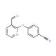 4-[(3-Formyl-2-pyridinyl)oxy]benzenecarbonitrile - chemical structure image