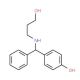 4-[(3-Hydroxy-propylamino)-phenyl-methyl]-phenol - chemical structure image