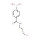 4-[(3-Hydroxypropyl)carbamoyl]benzeneboronic acid (CAS 913835-29-7) - chemical structure image