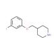 4-[(3-Iodophenoxy)methyl]piperidine - chemical structure image