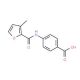 4-[(3-Methyl-2-furoyl)amino]benzoic acid - chemical structure image