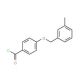 4-[(3-methylbenzyl)oxy]benzoyl chloride - chemical structure image