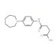 4-[(4-Azepan-1-ylphenyl)amino]-4-oxobutanoic acid - chemical structure image
