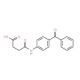 4-[(4-Benzoylphenyl)amino]-4-oxobutanoic acid - chemical structure image