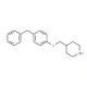 4-[(4-Benzylphenoxy)methyl]piperidine - chemical structure image