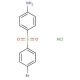 4-[(4-bromobenzene)sulfonyl]aniline hydrochloride - chemical structure image