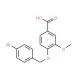 4-[(4-Bromobenzyl)oxy]-3-methoxybenzoic acid - chemical structure image