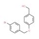 {4-[(4-Bromobenzyl)oxy]phenyl}methanol (CAS 400825-71-0) - chemical structure image