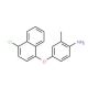 4-[(4-Chloro-1-naphthyl)oxy]-2-methylphenylamine - chemical structure image