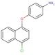 4-[(4-Chloro-1-naphthyl)oxy]aniline (CAS 20127-97-3) - chemical structure image