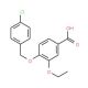 4-[(4-Chlorobenzyl)oxy]-3-ethoxybenzoic acid - chemical structure image
