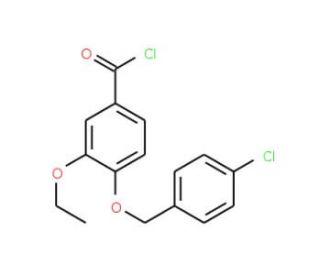 4-[(4-chlorobenzyl)oxy]-3-ethoxybenzoyl chloride - chemical structure image