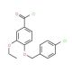 4-[(4-chlorobenzyl)oxy]-3-ethoxybenzoyl chloride - chemical structure image