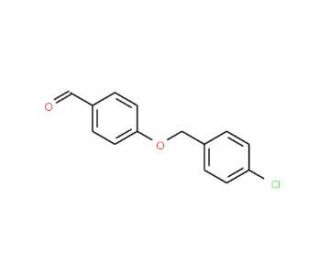 4-[(4-chlorobenzyl)oxy]benzaldehyde (CAS 59067-46-8) - chemical structure image