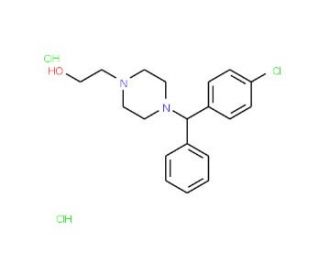 4-[(4-Chlorophenyl)phenylmethyl]-1-piperazineethanol dihydrochloride (CAS 164726-80-1) - chemical structure image