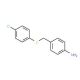 4-{[(4-Chlorophenyl)sulfanyl]methyl}phenylamine (CAS 6969-14-8) - chemical structure image