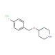 4-[(4-Fluorobenzyl)oxy]piperidine hydrochloride - chemical structure image