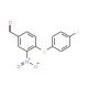 4-[(4-Fluorophenyl)sulfanyl]-3-nitrobenzene carbaldehyde - chemical structure image