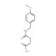 4-[(4-Methoxybenzyl)amino]-4-oxobutanoic acid - chemical structure image