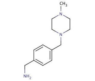 4-[(4-Methyl-1-piperazinyl)methyl]benzylamine (CAS 515162-20-6) - chemical structure image
