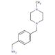 4-[(4-Methyl-1-piperazinyl)methyl]benzylamine (CAS 515162-20-6) - chemical structure image