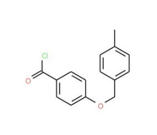 4-[(4-methylbenzyl)oxy]benzoyl chloride - chemical structure image