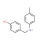 4-{[(4-methylphenyl)amino]methyl}phenol - chemical structure image