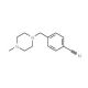 4-[(4-Methylpiperazin-1-yl)methyl]benzonitrile (CAS 125743-63-7) - chemical structure image