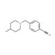 4-[(4-methylpiperidin-1-yl)methyl]benzonitrile - chemical structure image