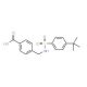 4-({[(4-tert-butylphenyl)sulfonyl]amino}methyl)benzoic acid (CAS 440350-92-5) - chemical structure image